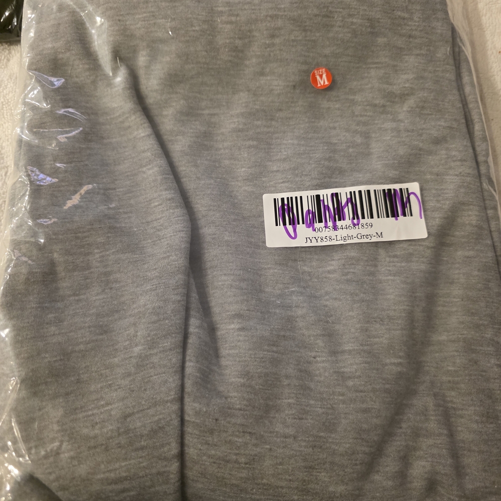 Gray T-Shirt with Red Logo